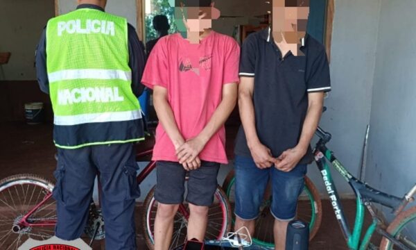 Detienen a precoces delincuentes y recuperan celulares de alta gama
