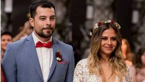 [VIDEO] Andrea Quatrocchi festejó su boda de lino con un vídeo inédito