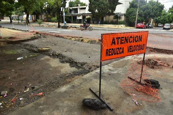 Trabajos en Avda. Carlos A. López no se terminarán en julio debido a retrasos - Nacionales - ABC Color