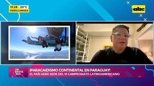 Video: ¡Paracaidismo continental en Paraguay!  - Ensiestados - ABC Color