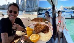 En tarde de yate, Nadia Ferreira mostró su antojo