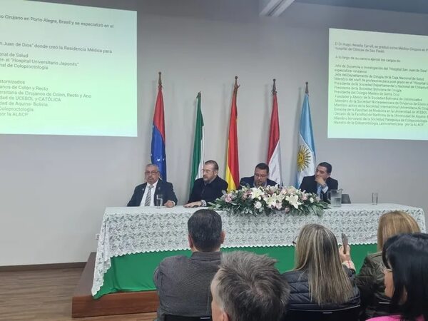 Médicos coloproctólogos paraguayos y bolivianos comparten experiencias en Congreso - Nacionales - ABC Color