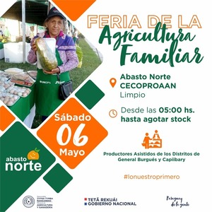 Feria de la Agricultura Familiar Campesina en el Abasto Norte | 1000 Noticias