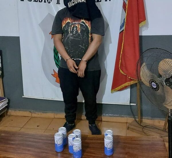 “Payista” borracho es detenido tras provocar a los efectivos policiales – Diario TNPRESS