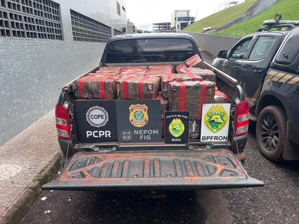 Policía Federal incauta una tonelada de marihuana en Lago Itaipú