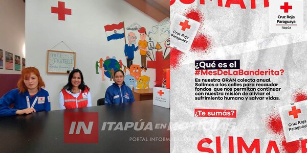 CRUZ ROJA LANZA COLECTA ANUAL EN CELEBRACIÓN DEL DÍA DE LA BANDERITA - Itapúa Noticias
