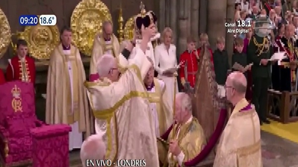 Carlos III coronado como rey del Reino Unido - Noticias Paraguay