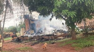 Tras ataque de celos, hombre quema la casa de su ex pareja