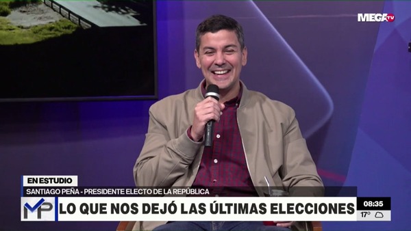 Pregunta – respuesta con Santi Peña: Habló de la figura de la reelección, relaciones internacionales, política y más - Megacadena — Últimas Noticias de Paraguay