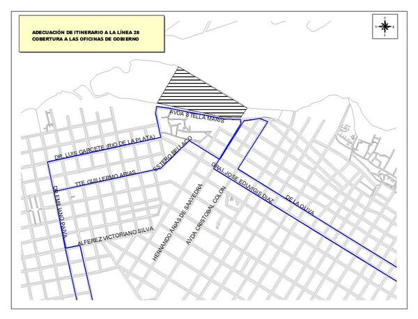 Diario HOY | Sepa el itinerario de las siete empresas que llegarán hasta las oficinas de Gobierno