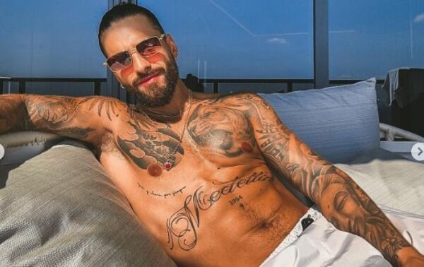 ¡Uff! Maluma puso en ‘alerta hot’ a sus fans con fotos mojadito en sudor