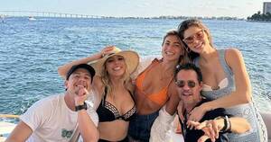 La Nación / ¡Amigos famosos! Nadia Ferreira disfrutó del fin de semana junto a Guaynaa y Lele Pons