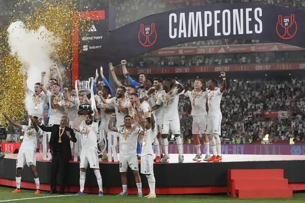 Resumen internacional: Real Madrid obtiene su 20ª Copa del Rey - Fútbol - ABC Color