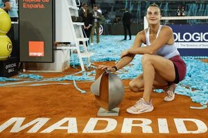 Sabalenka conquista Madrid - Polideportivo - ABC Color