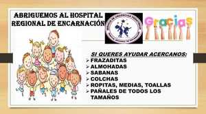 SE RECIBEN DONACIONES DE ABRIGOS EN EL HOSPITAL REGIONAL DE ENCARNACIÓN  - Itapúa Noticias
