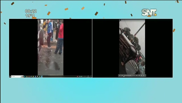 Ahora: Grave accidente sobre la Transchaco - SNT