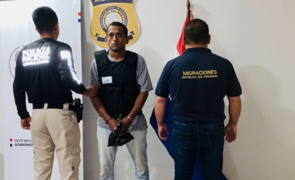Expulsan del país a narco brasileño buscado en su país