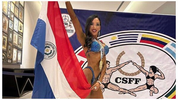 Viceministra de Justicia obtuvo el primer puesto en concurso fitness internacional