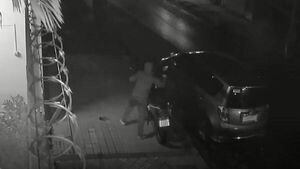 Denuncian robo de una moto en plena vía pública en Sajonia