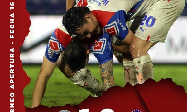 Cerro Porteño se recupera de la paliza de la Libertadores y vence a Resistencia
