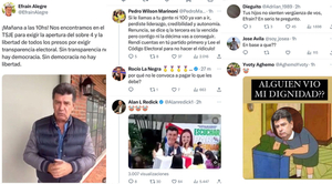 Diario HOY | Efraín, blanco de burlas y críticas ante pedido de abrir Sobre 4 para no aceptar derrota