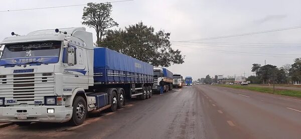 Camioneros anuncian paro nacional desde el lunes - Nacionales - ABC Color