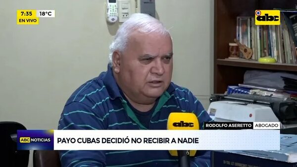 Video: Payo decidió no recibir a nadie - ABC Noticias - ABC Color