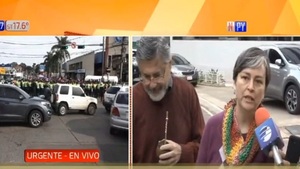 Manifestantes cierran avenida Eusebio Ayala - Noticias Paraguay