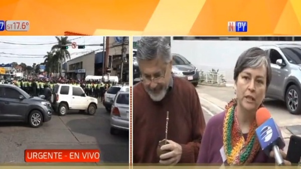 Manifestantes cierran avenida Eusebio Ayala - Noticias Paraguay