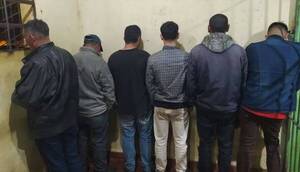 Apresan a nueve manifestantes "bochinceros" en Caaguazú