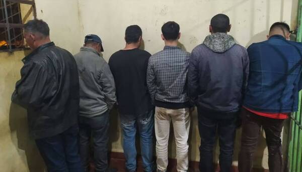 Apresan a nueve manifestantes "bochinceros" en Caaguazú