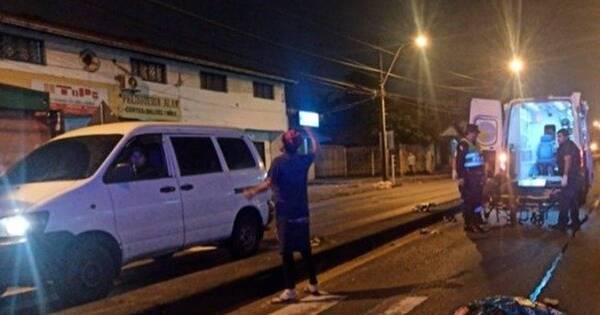 La Nación / Una mujer fallece arrollada sobre la avenida Defensores del Chaco