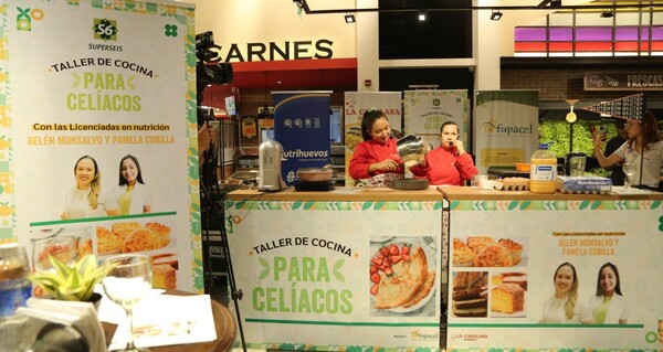 Hiperseis y Fupacel organizaron un taller de cocina para celíacos