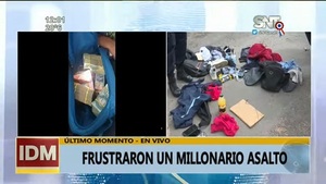 Recuperan más de G. 200 millones tras asalto