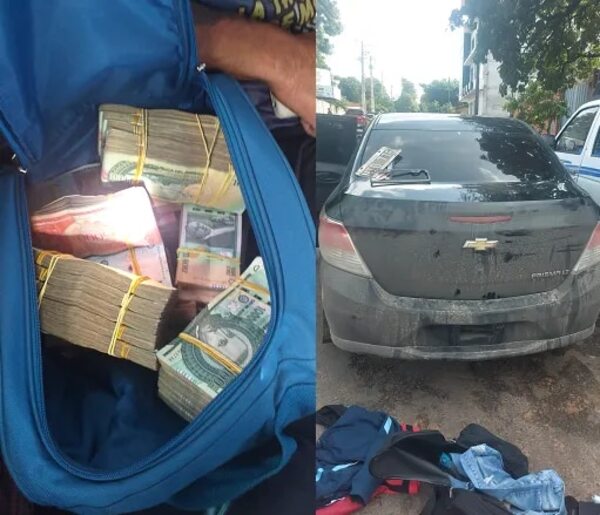 Robo, persecución y recuperación de G. 204 millones en San Lorenzo - Policiales - ABC Color