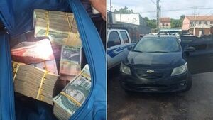 Policía recupera 204 millones en persecución tras asalto