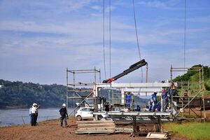 Instalan moderno sistema para la inspección del Puente de la Integración