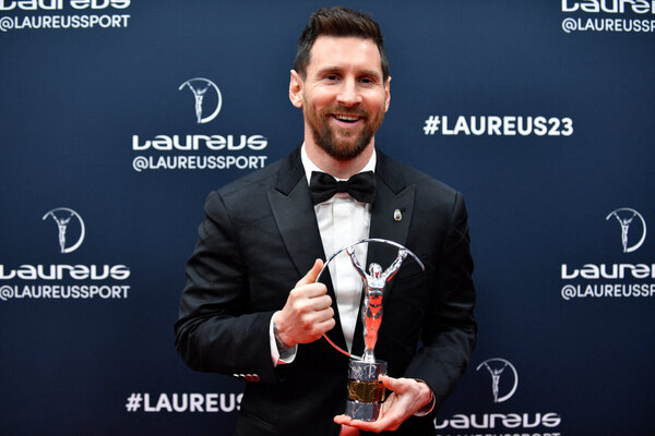 Versus / Lionel Messi y la Selección Argentina son premiados en los Laureus 2023