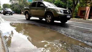 Conozca algunos de los indeseables baches de Asunción