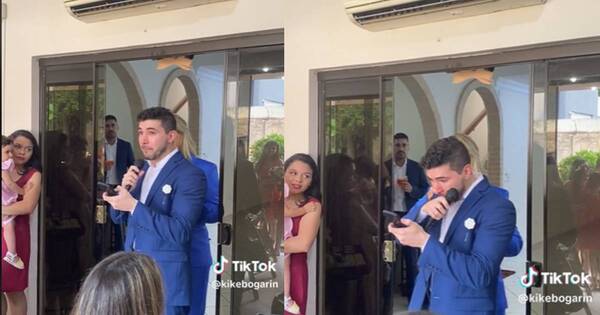 La Nación / Emotivo: joven sorprendió a su hermana con “carta de amor”en el día de su boda