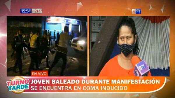 Joven baleado por policía en Remanso está en coma inducido