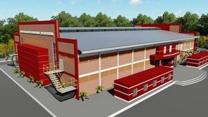 Tres empresas pujan por millonaria adjudicación para construcción de polideportivo - ABC en el Este - ABC Color