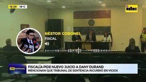 Video: Fiscalía pide nuevo juicio a Dany Durand - ABC Noticias - ABC Color