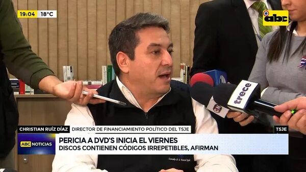 Video: Pericia a dvd’s inicia el viernes - ABC Noticias - ABC Color