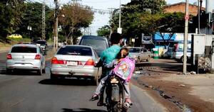 La Nación / En una semana, Hospital del Trauma atendió a ocho niños por siniestros en moto