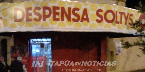 ASALTANTES IRRUMPIERON EN DESPENSA EN PLENO CENTRO DE ENCARNACIÓN - Itapúa Noticias