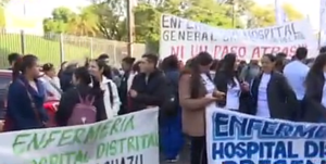 Manifestación de Enfermeros - SNT