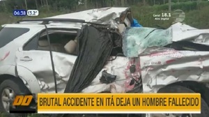 Conductor muere al chocar contra dos camiones en Itá