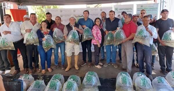La Nación / Impulsan la piscicultura con entrega gratuita de 150.000 alevines a familias rurales
