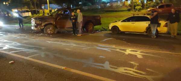 FALLAS MECÁNICAS FUERON CAUSANTES DEL MÚLTIPLE CHOQUE EN CAPITÁN MIRANDA